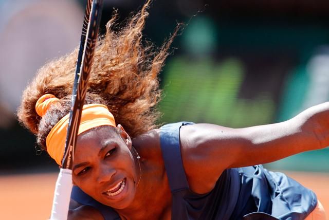 Serena Williams nehéz pillanatokat élt át Szvetlana Kuznyecova ellen, de megvan a 29. sikere sorozatban(Fotó: Action Images)