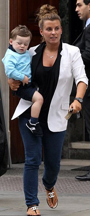 Coleen és Kai Rooney (forrás: dailymail.co.uk)