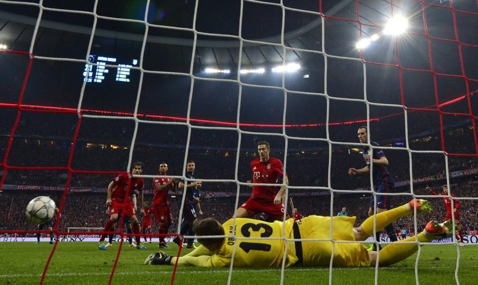 2016-ban a Bayern München veszte is Oblak volt (Fotó: AFP)