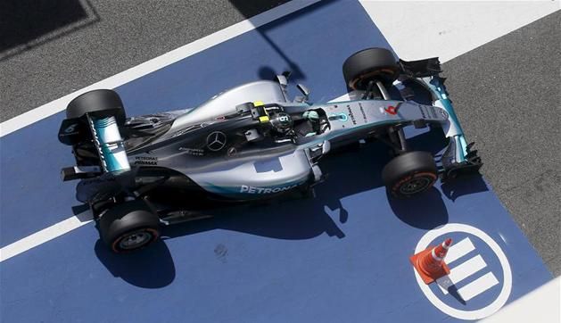 Nico Rosberg bizonyult a leggyorsabbnak a harmadik szabadedzésen (Fotó: Reuters)