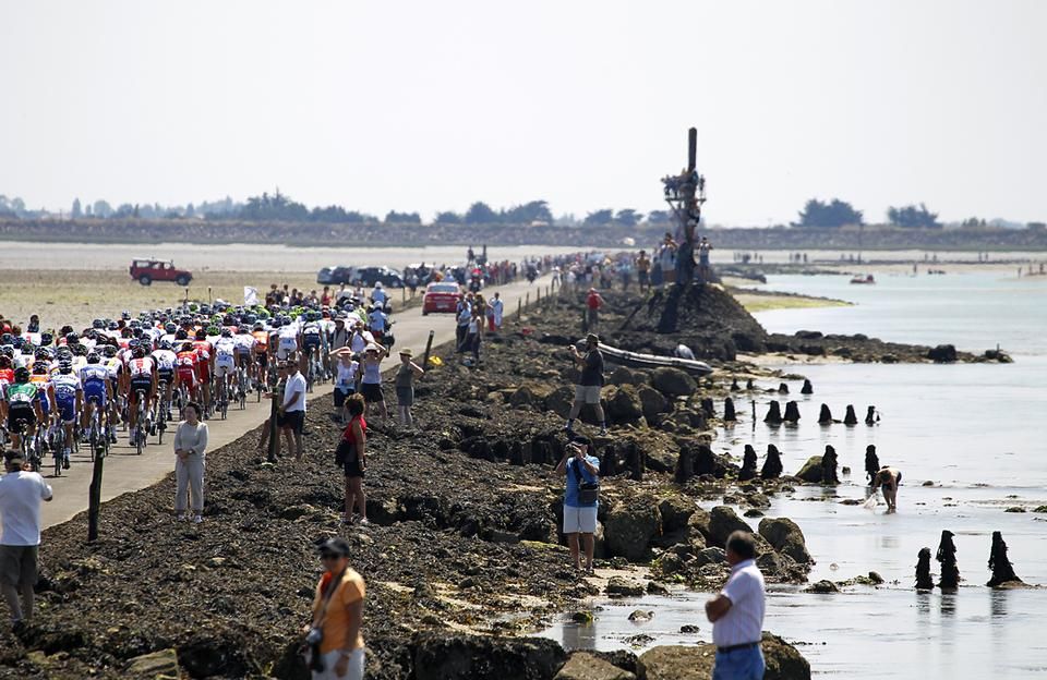 A 16 ezres kisváros eddigi legnagyobb sporteseménye a 2011-es Tour de France első szakasza volt (Fotó: AFP)