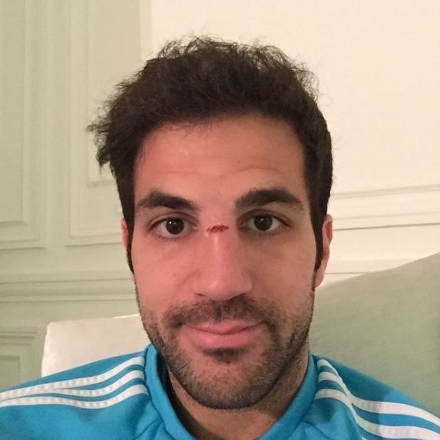 Fabregas orra a Stoke elleni győzelem után (Forrás: Instagram)
