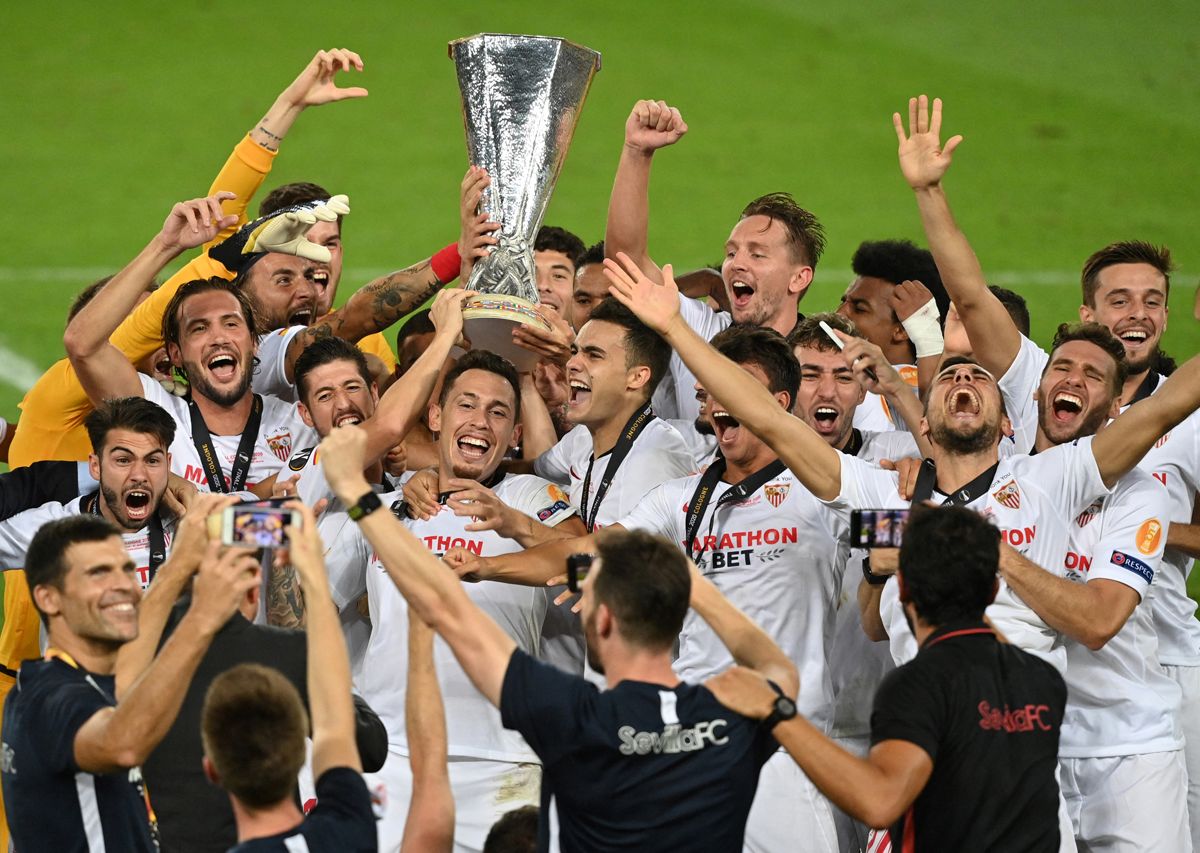 Az El igazi specialistája a Sevilla, amely Budapesten hetedszer nyerhetné meg a sorozatot (Fotó: AFP)