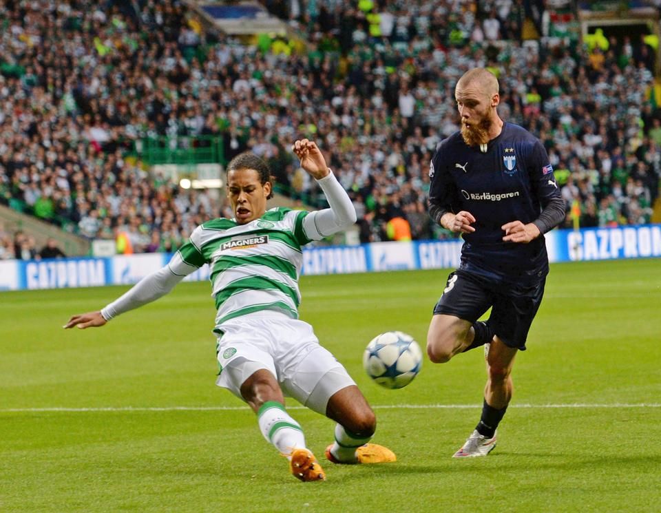 Az ifjú holland technikai képességeit tekintve kiemelkedett a skót Celticből (Fotó: AFP)
