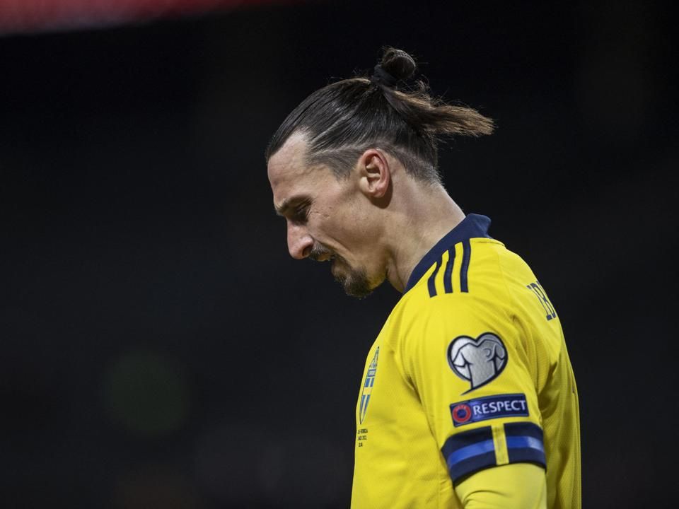 A svédek legendás csatára, Zlatan Ibrahimovic is lemaradt a kontinenstornáról (Fotó: AFP)