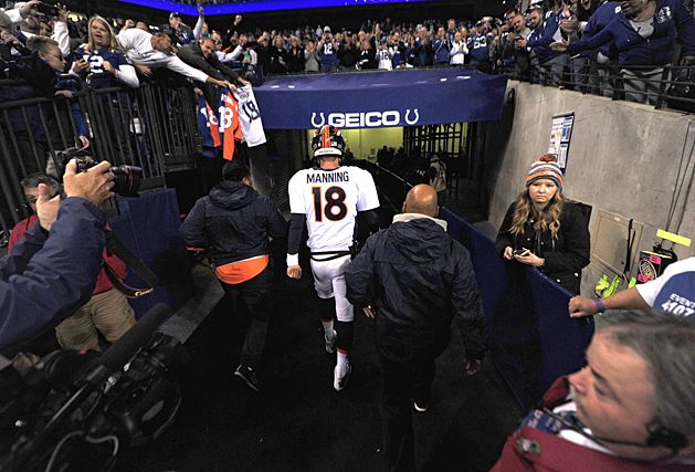 Peyton Manning vereséggel tért vissza korábbi sikerei helyszínére (Fotó: Reuters)