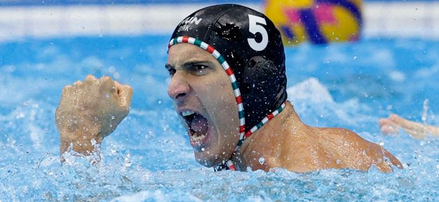 Az Olympiakoszban kiismerte a görögök lövőit a kétszeres világbajnok Vámos Márton (Fotó: Reuters)