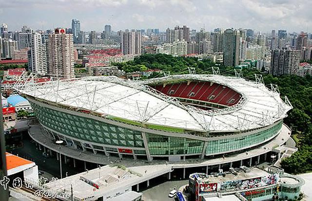 A Sanghaj Senhua stadionja (Forrás: duoduo.com)