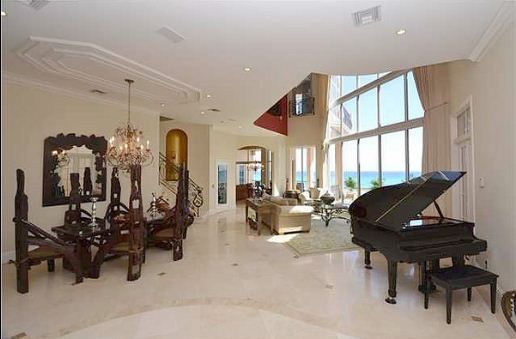 Ray Lewis háza Miamiban: kívül-belül tüchtig... na, és a panoráma... (Fotók: baltimoresun.com)