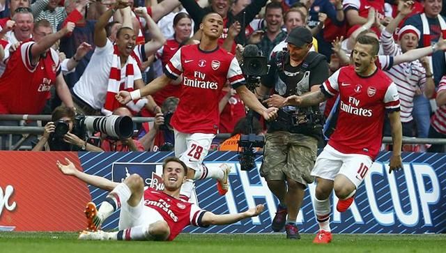 Ramsey góljával az Arsenalé lett a trófea