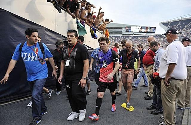Messi lelépett, és nem bocsátott meg a szervezőknek (Forrás: sports.yahoo.com)