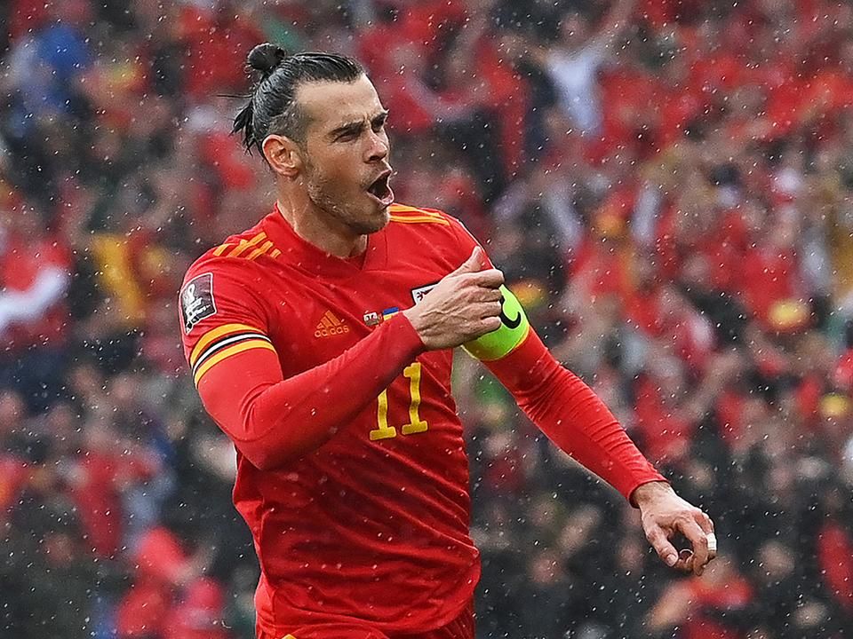 Gareth Bale-ék ott lesznek a katari vb-n (Fotó: AFP)
