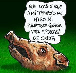 Figo, az áruló (Karikatúrák. sport.es)