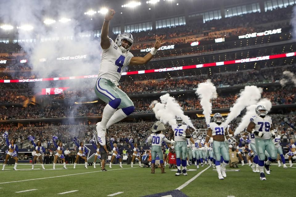 A Cowboys nagyon sima meccsen győzte le a Giantset (Fotó: nfl.com)