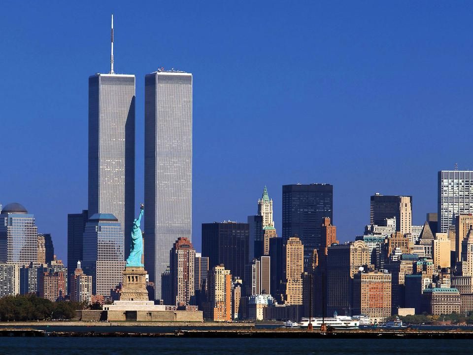 New York látképe 2001 márciusában (Fotó: AFP)