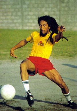 Bob Marley a pályán