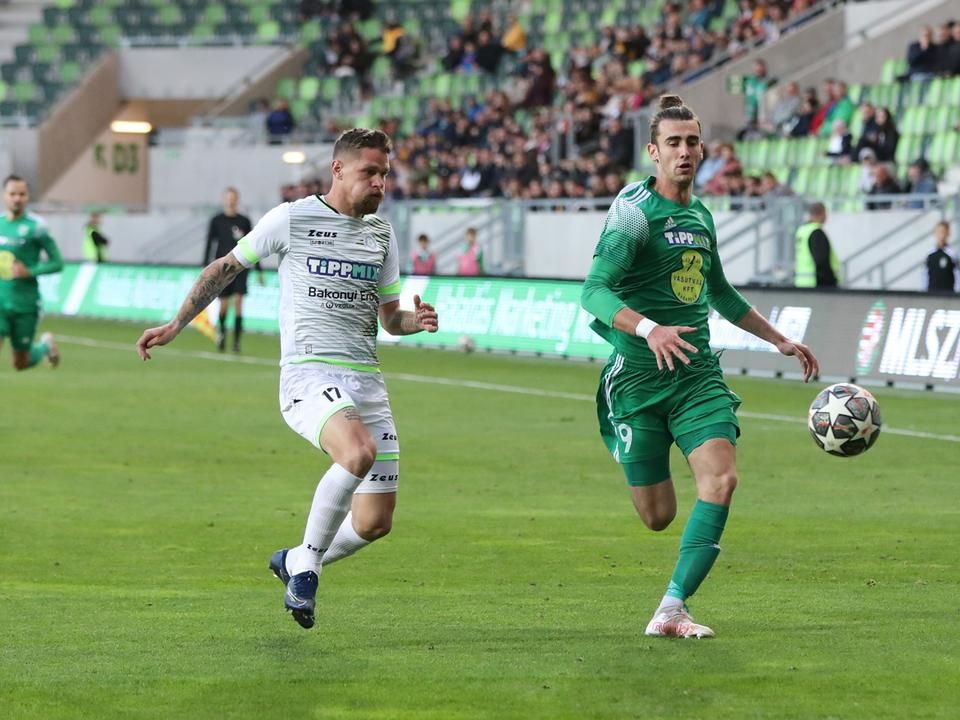Tóth-Gábor Kristóf szerezte az első gólt (Fotó: Unger Tamás/Vas Népe)