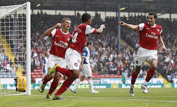 Arsenal-gólöröm (Fotó: Action Images)