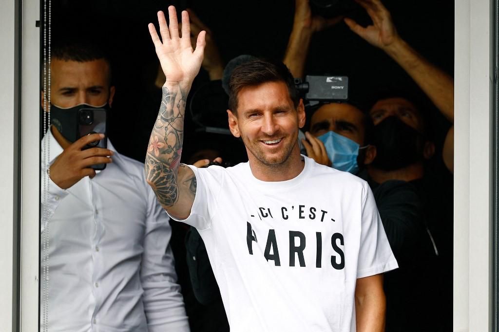 Messi augusztus 10-én érkezett meg Párizsba (Fotó: AFP)