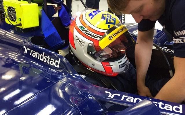 Nasr az idei szezon során a Williams tesztpilótája lesz (Forrás: Twitter/WilliamsF1Team)