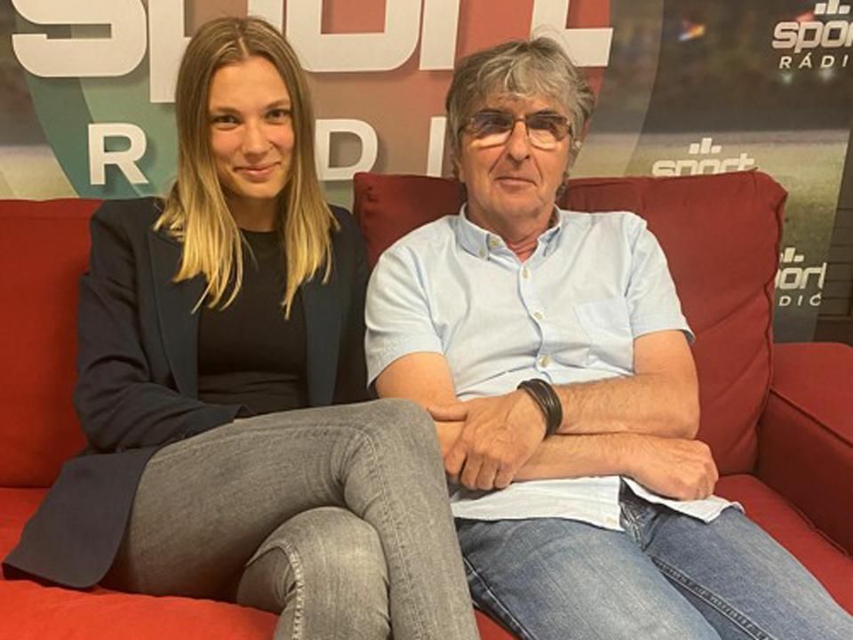 Szondi Laura és Szegő Tibor (Fotó: Sportrádió)