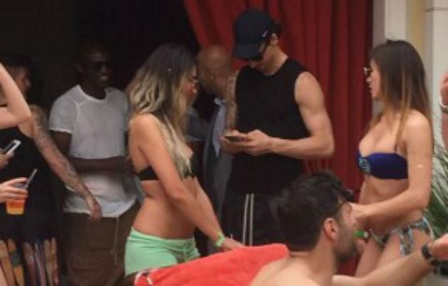 Ibrahimovic és társai Las Vegasban buliztak (Forrás: dreamteamfc.com)