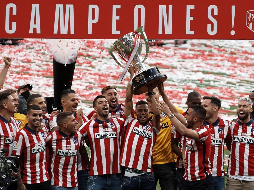 Hét év után lett ismét bajnok az Atlético Madrid (Fotó: AFP)