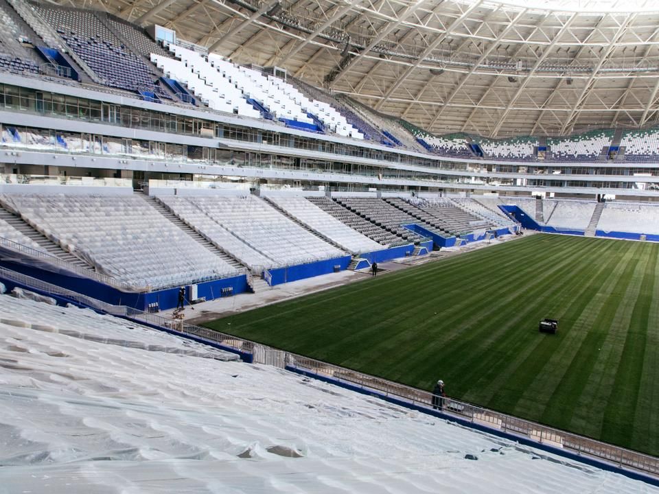 A szamarai stadion (Fotó: AFP)