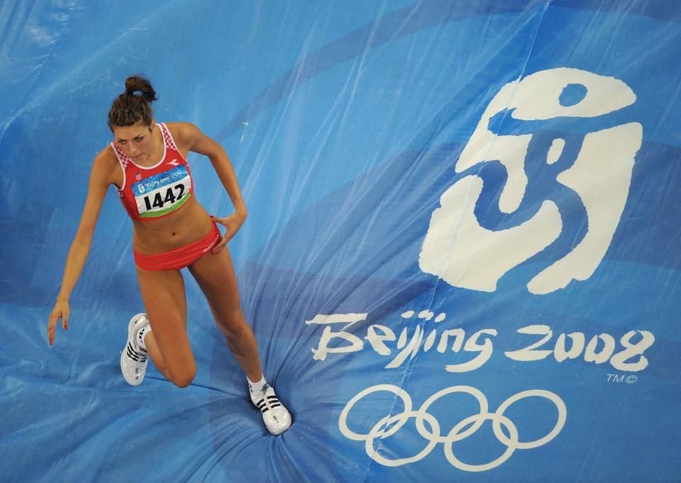 A pekingi olimpiai döntőben (Fotó: AFP)