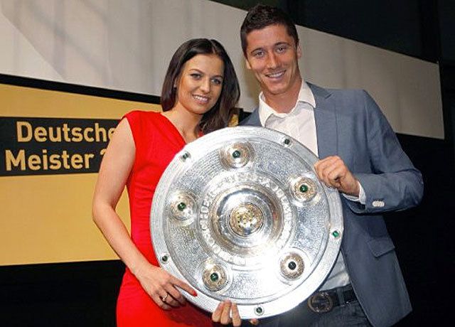 Anna Stachurska és Robert Lewandowski (Fotó: tumblr)