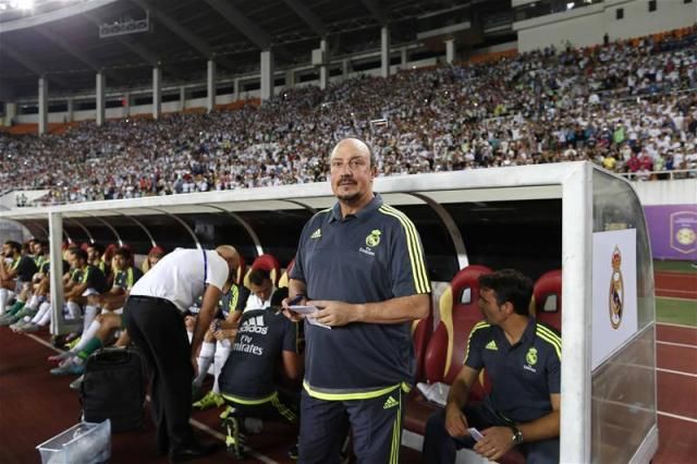 Rafa Benítezt nem először találják meg a súlya miatt (Fotó: Action Images)