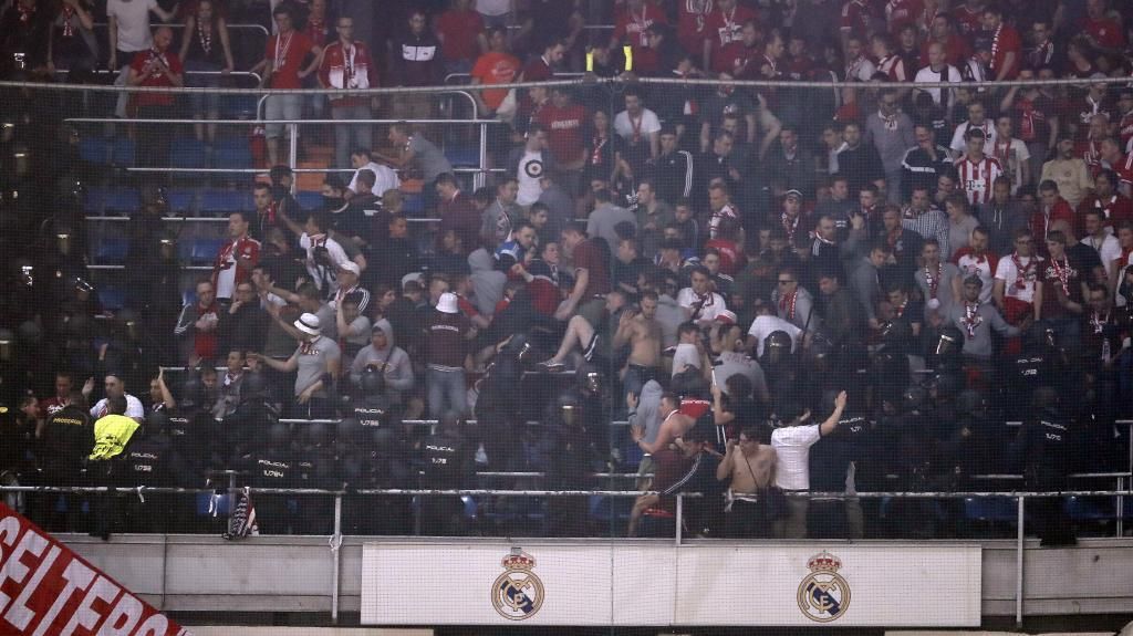 Csetepaté a Bernabéuban (Fotók: Marca)