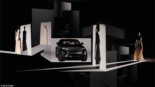 Victoria Beckham a Range Rover Evoque kampányában (Fotók: Nick Knight)