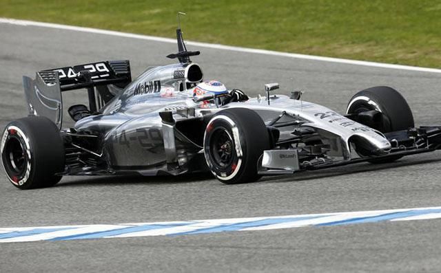 Tegnap Button volt a leggyorsabb Jerezben (Fotó: Action Images)