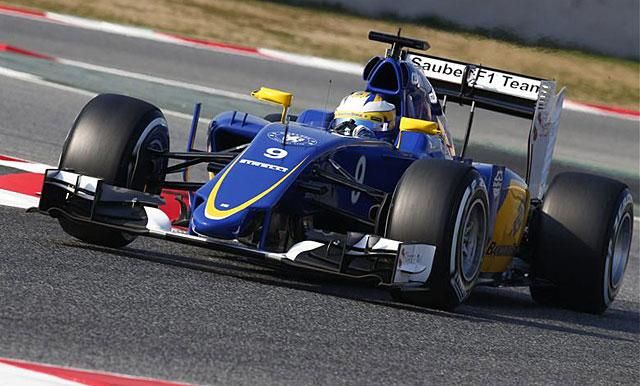 Ericsson is száz kör felett a Sauber-Ferrarival