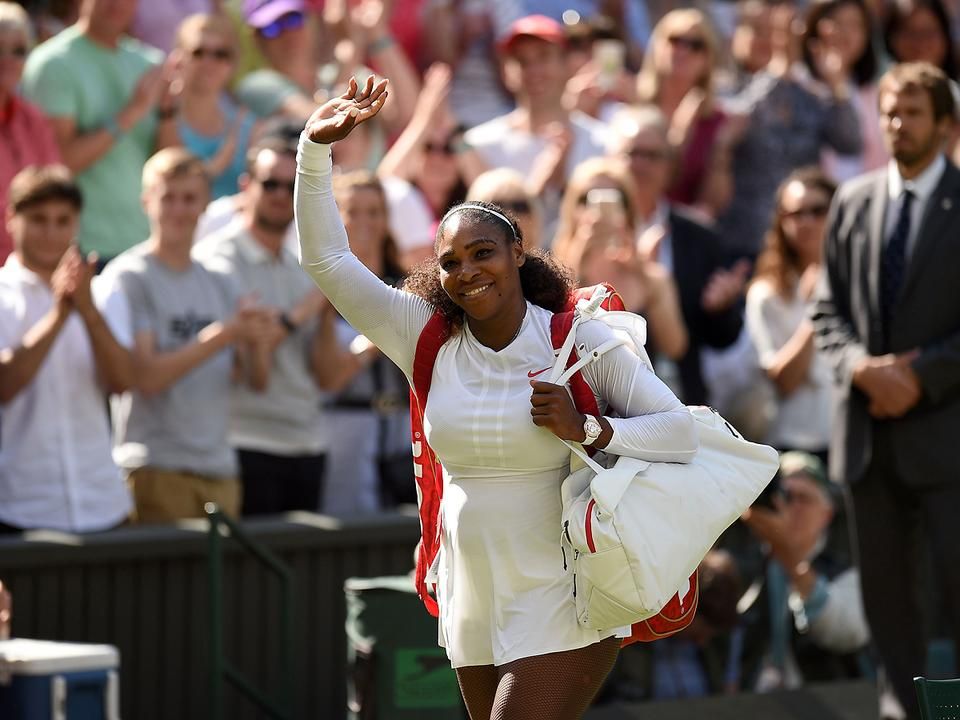 …de a végén Serena Williams örülhetett (Fotó: AFP)