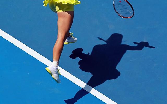 Wozniacki csak árnyéka volt önmagának a nyolcaddöntőben (Fotó: Reuters)