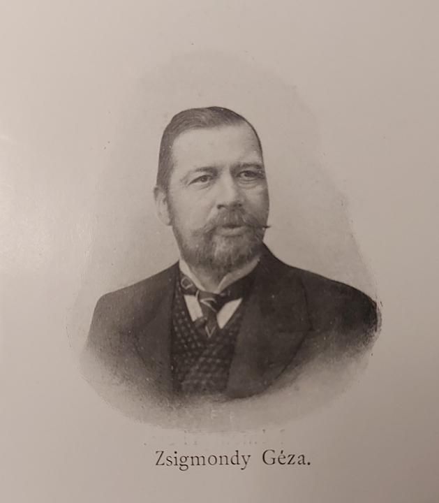 Zsigmondy Géza készítette rendezési tervet