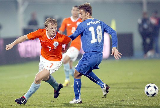 Kuyt szerint túl kemények voltak az olaszok (Fotó: Action Images)