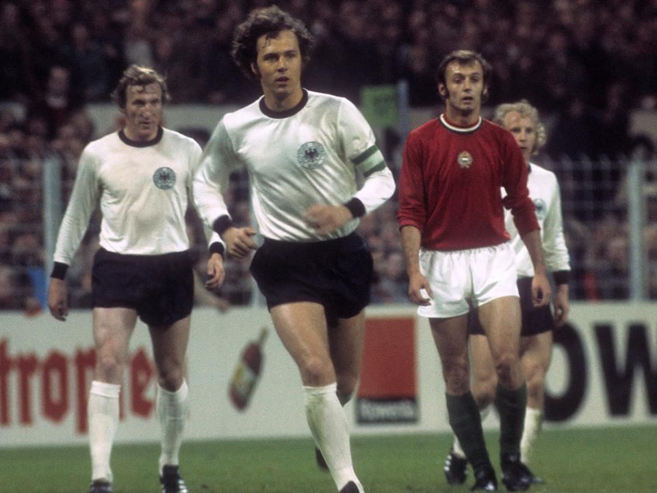 Vidáts Csaba a német sztár, Franz Beckenbauer ellen is játszhatott 1972 márciusában (Fotó: Imago Images)