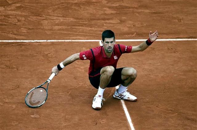 Djokovics játéka a harmadik szettben sem „ült le” (Fotó: Action Images)