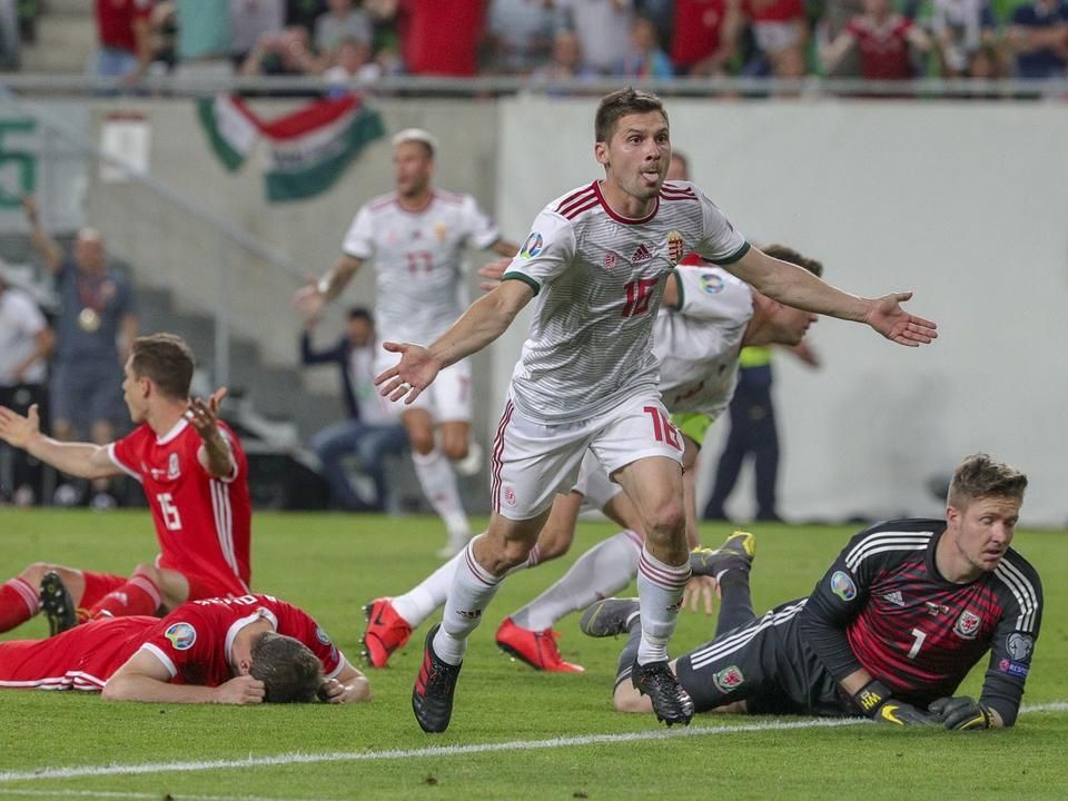 Pátkai gólja után a Groupama Arénában a mieink örülhettek (Fotó: Török Attila)