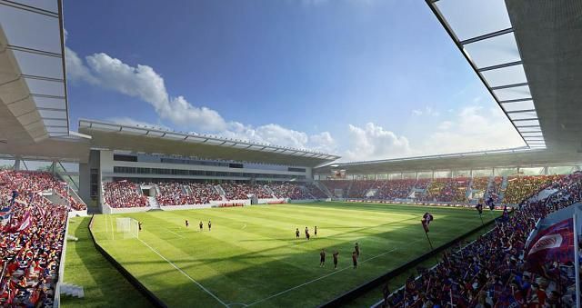 Ilyen lesz a felújított Sóstói Stadion (Forrás: vidi.hu)