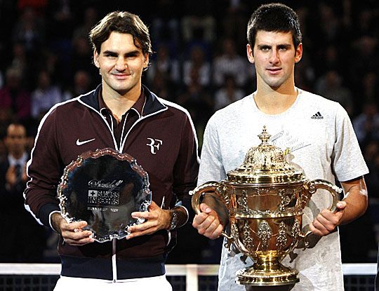 Federer ezúttal a másodiknak járó díjat kapta meg (Fotó: Reuters)