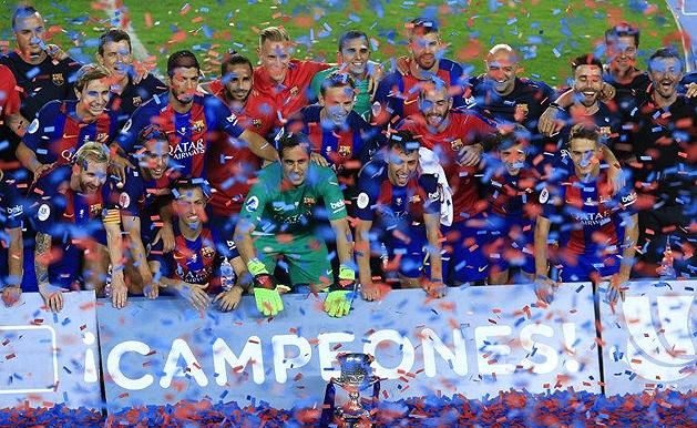 A Barcelona 12. alkalommal nyerte meg a honi Szuperkupát
