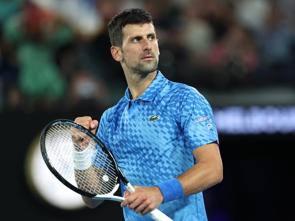 Novak Djokovics nagyon simán nyerte nyolcaddöntős meccsét (Fotó: Getty Images)