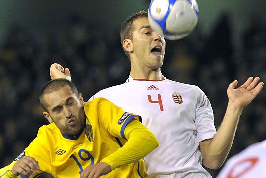A magyar válogatott csak az első félidőben tudta megszorítani a svédet (Fotó: Action Images)