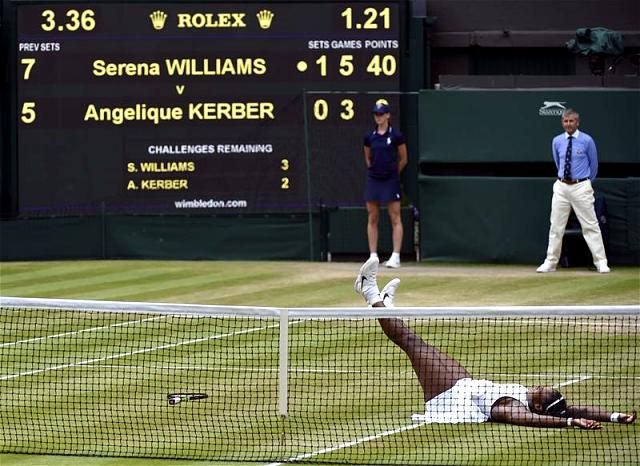 Serena Williams megvédte címét Wimbledonban (Fotó: Action Images)