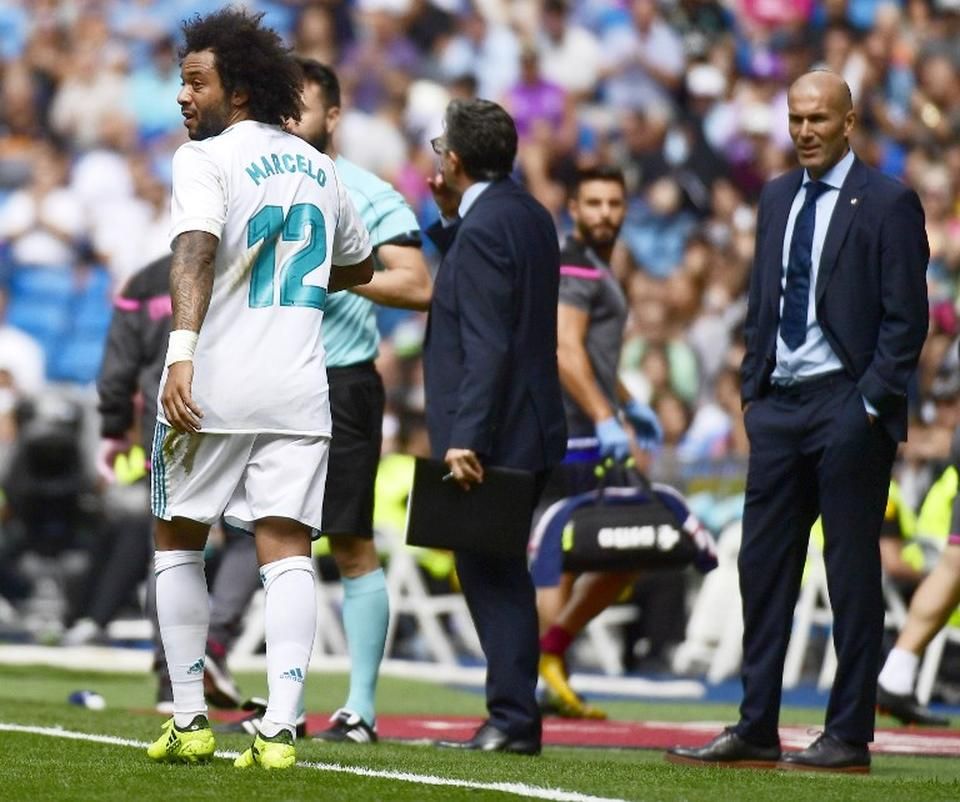 Marcelo egy meccset kihagyott eltiltás miatt, most sérülés miatt hiányozhat (Fotó: AFP)