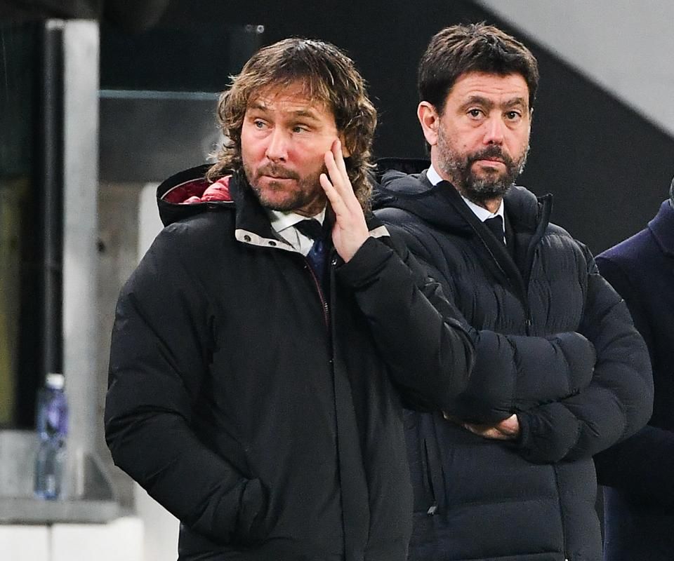 Pavel Nedved (balra) és Andrea Agnelli is lemondott tavaly a Juventusnál – vélhetően tulajdonosi nyomásra (FOTÓ: AFP)